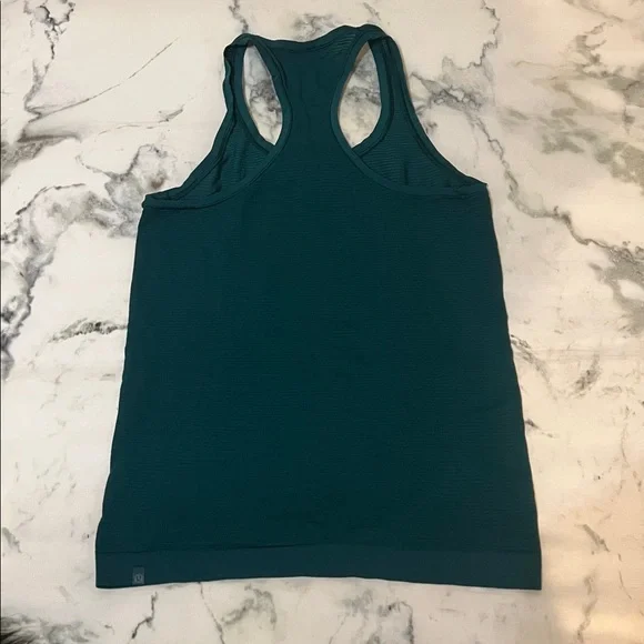 Lululemon Teal Racerback Tank Top - Picture 3 of 3